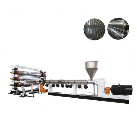 HDPE/PP T-గ్రిప్ షీట్ ఎక్స్‌ట్రూషన్ లైన్